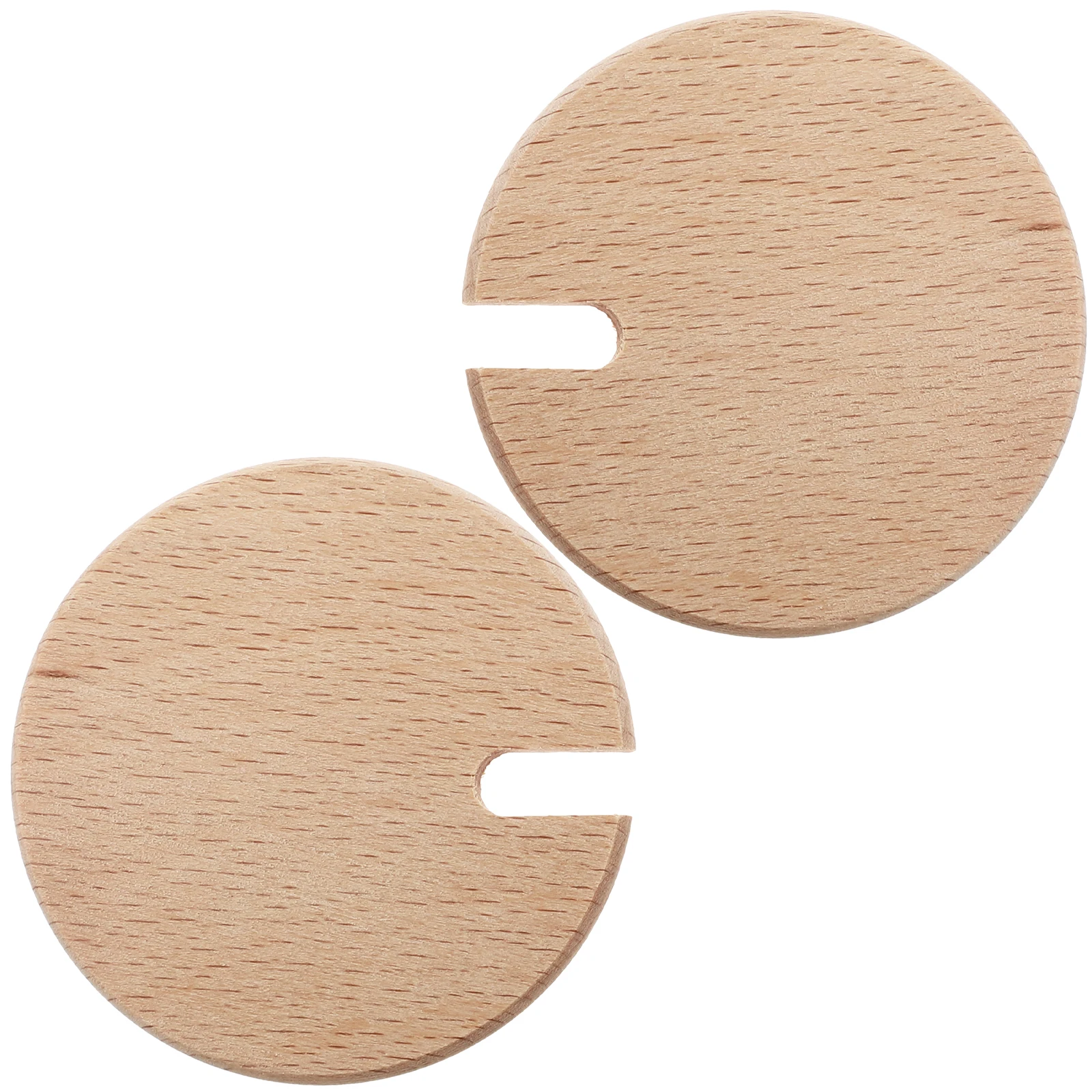 

2 Sets Interlocking Discs Educational Toys for Babies Toddler Sensory Stimulation Brain Development Safe Wood Discs Lightweight