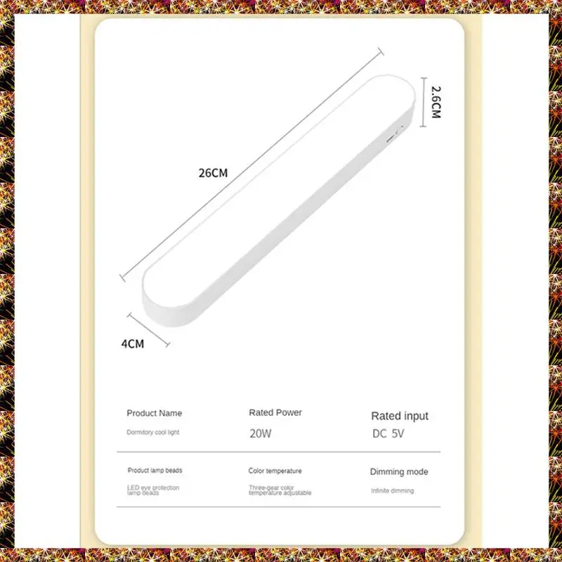 BTCL لمبة مكتب دراسة أضواء LED USB مصباح طاولة قابل لإعادة الشحن المغناطيسي يعتم حماية عيون غرفة نوم مصباح الليل
