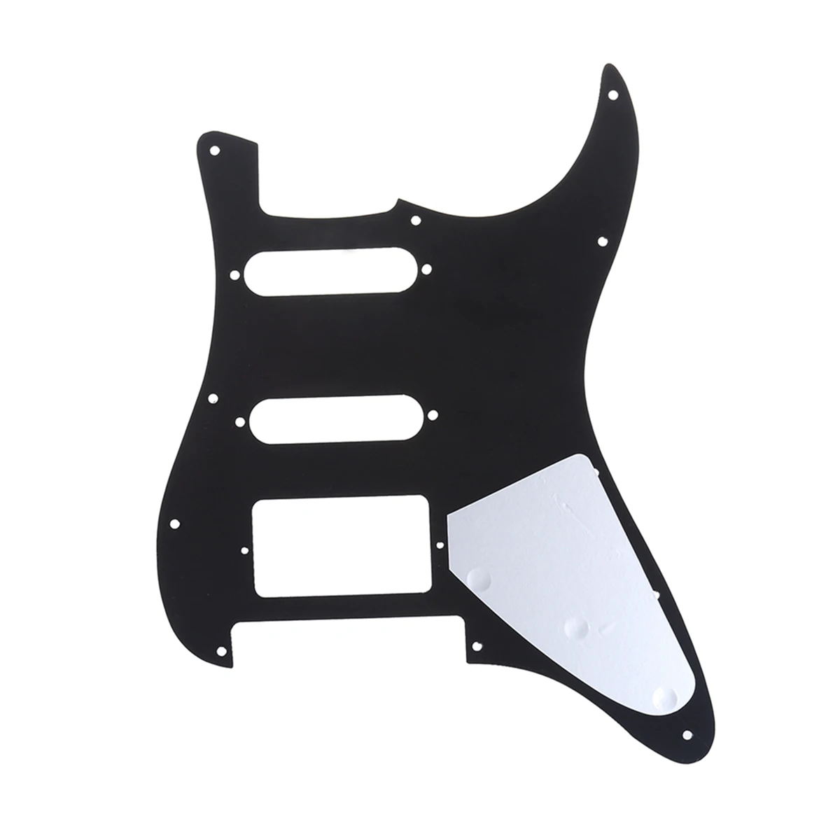 Musiclily Pro Left Handed 11-Hole Modern Style ST HSS Guitar Pickguard for American/Mexican ST Floyd Rose Bridge Cut