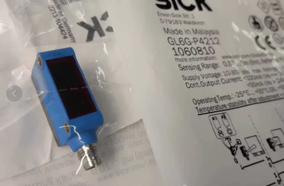

Новый оригинальный SICK GTB6L-P4211 NO. 1105810 Фоновые ингибиты Человек-светоотражающий лазерный датчик