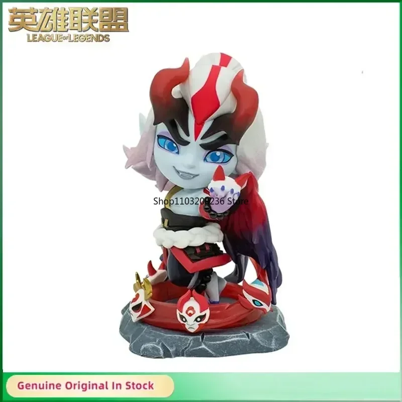 Original LOL League of Legends AATROX/the Darkin Blade Q Version Game Statues Action Figures Collectible Ornaments Model