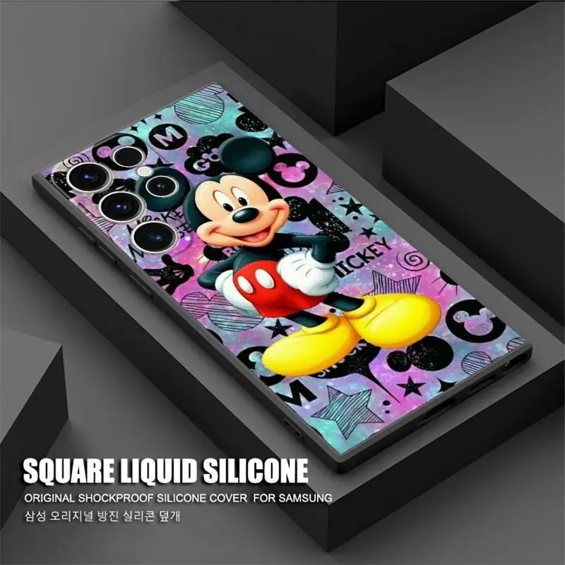 Mickey Minnie Comics Phone Case for Samsung Galaxy S23 Ultra S22 S21 FE S20 S10 S10E Note 20 10 Plus Coque