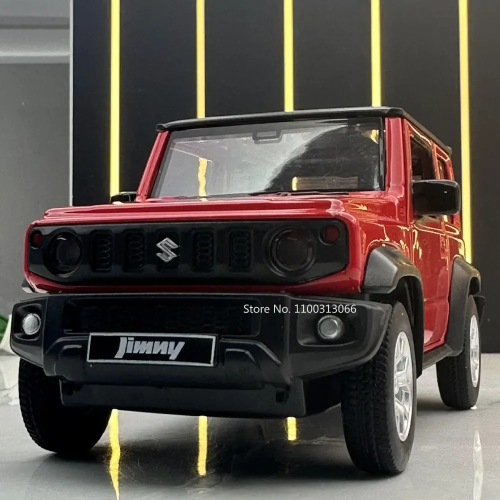 

1/26 Suzuki Jimny SUV Model Car Metal Diecast Alloy Toy Cars Model with Pull Back Off-Road Vehicles for Children Gift Collection