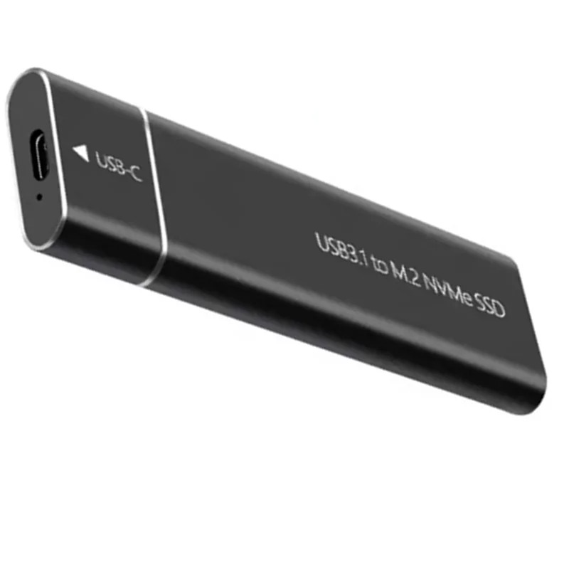 حافظة محرك الأقراص الصلبة للتخزين الخارجي NVME USB3.1 لعلبة القرص الصلب NVME SATA SSD
