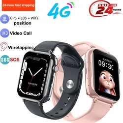 New Kids Watches Call Kids Smart Watch Children GPS SOS Waterproof Smartwatch Clock SIM Card Location Tracker Child Watch