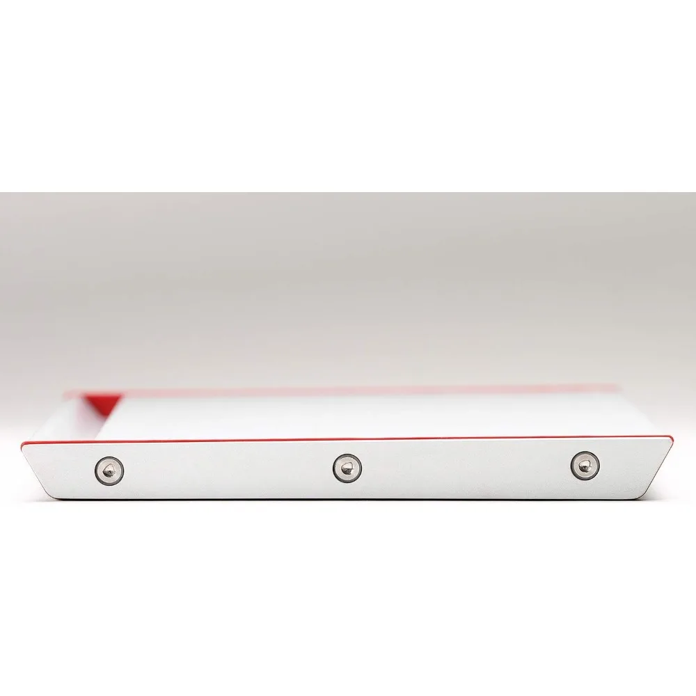 صينية إزالة الجليد للطعام وصينية إزالة الجليد، حمراء #3