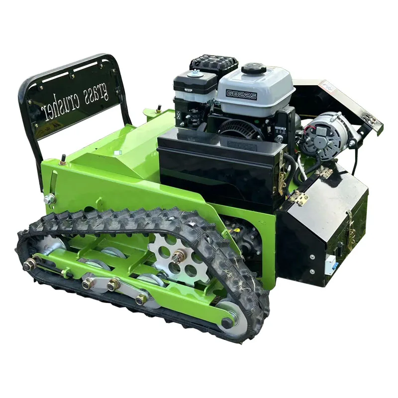 Portable Robot Gasoline Lawn Mower, Electric or Diesel Motor, Cheap Price