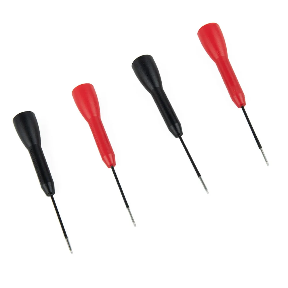 

Multimeter Test Probes 1mm Probe 2mm Interface 8.5cm Length Accessories For Measuring Device Pin Red And Black