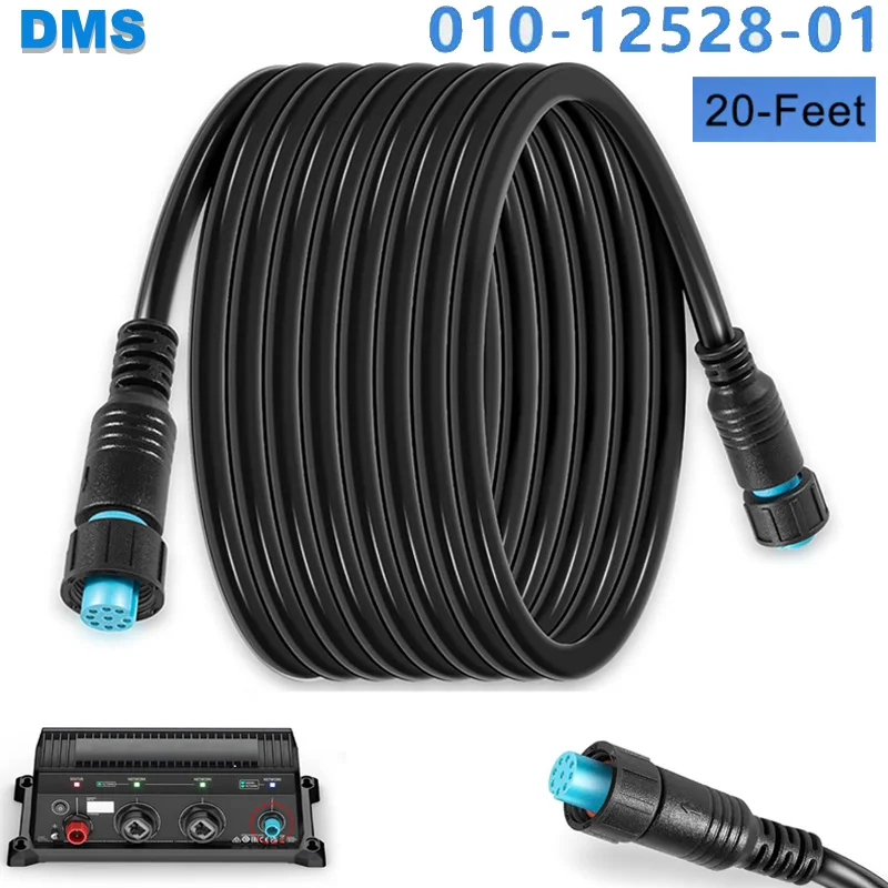 Cable de Red Marina 010-12528-01 de 20 Pies para Garmin GC 200, GLS 10, GMR Fantom 124/126/54/56, GXM 53/54, Panoptix LiveScope