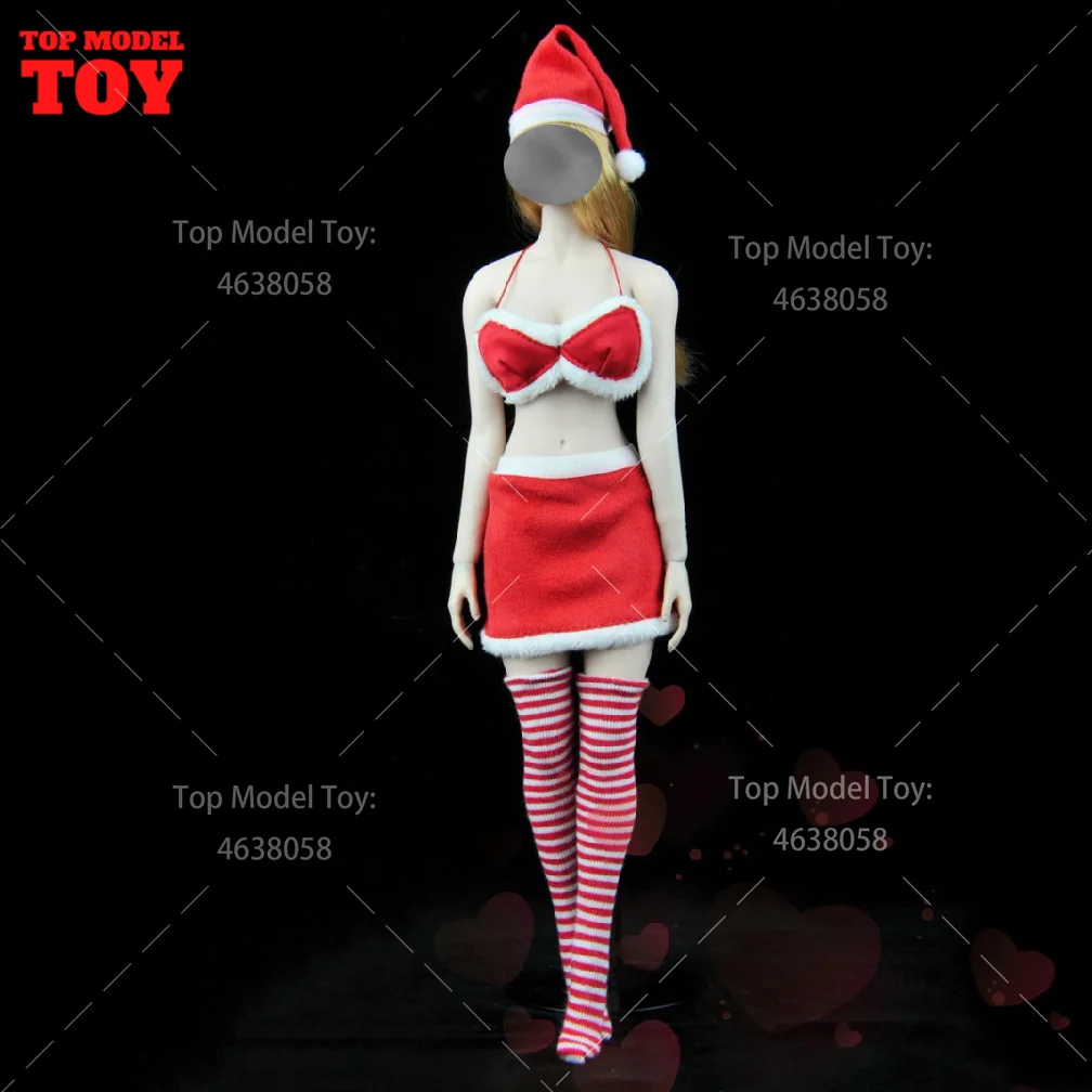 ZYTOYS ZY5020 1/6 Scale Lovely Christmas Girl Red Clothing Suit Model For 12