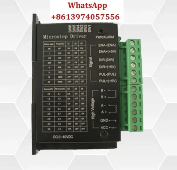 YQD-57 Upgrade 57 Stepper Motor Digital Medium and Low Voltage Step Driver 32 Subdivision Stable Performance