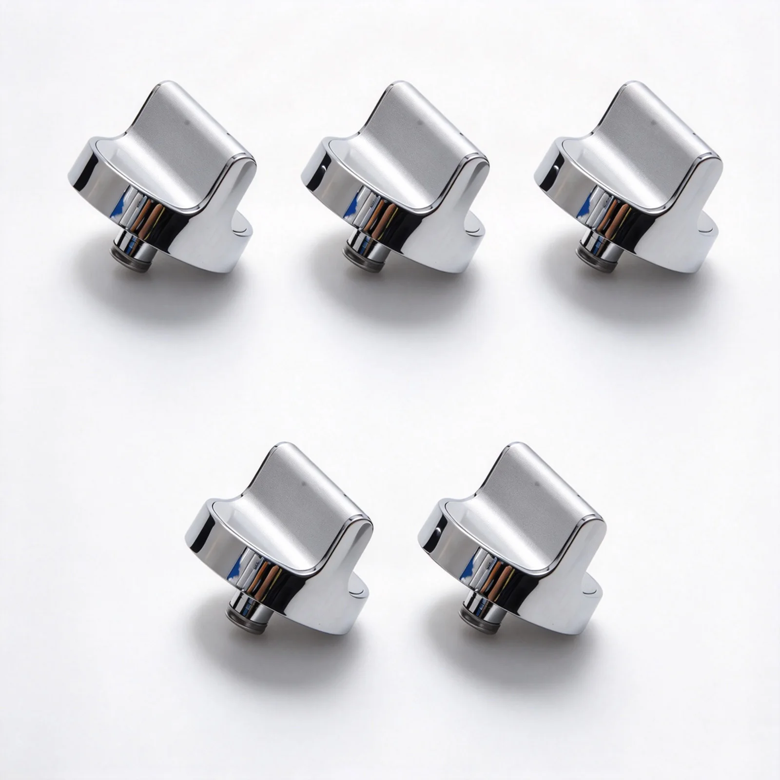 5 Pcs W10594481 Gas Range Stove Knob Compatible For Whirlpool WCG97US6DS00 WCG97US0DS00 Cooktop Knob