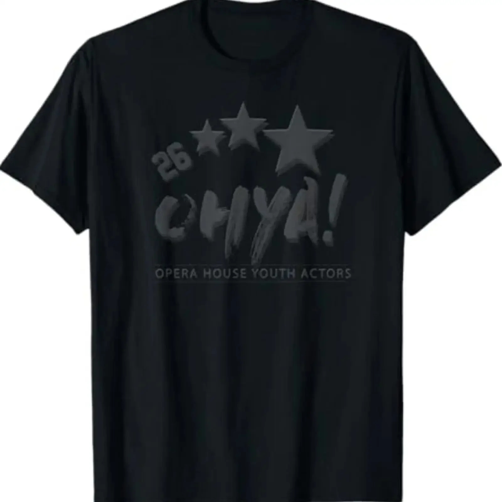 Opera House Youth Actors Tour 2026 4 T Shirt vintage Washed streetwear Versatile fashion Top For Everyday Wear Casual