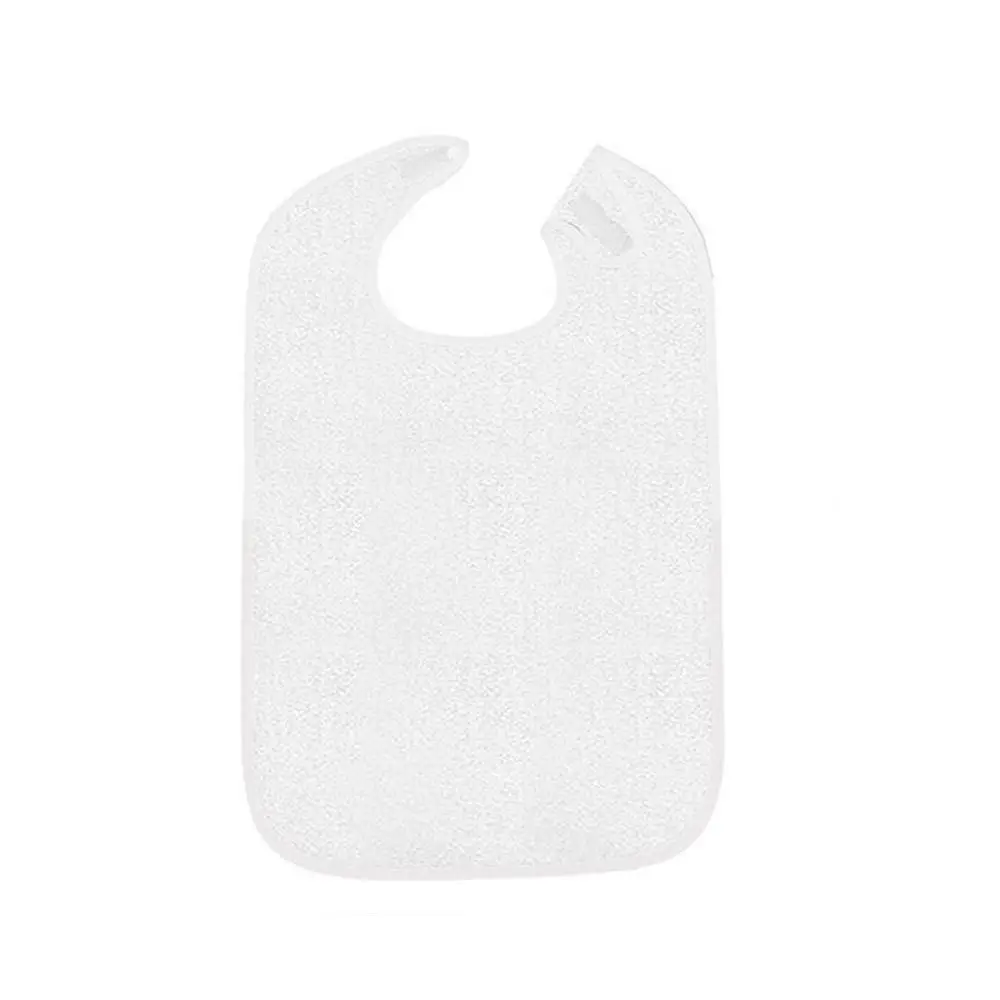 Adjustable Adult Bibs Stain Resistant Anti-oil Senior Citizens Bibs Washable Soft Rice Pocket Bib a Mess-Free Diet