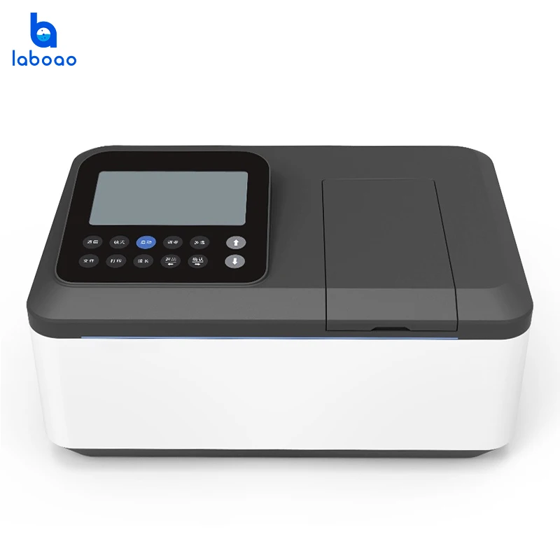 LABOAO Food Safety UV-VIS Spectrophotometer with 7-inch Touch Screen Display