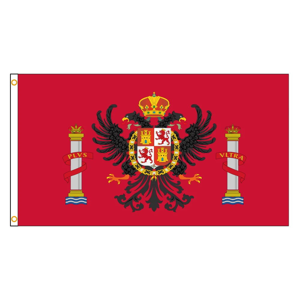 FLAGDOM  3X5Fts  90X150cm Spain Spanish Toledo Flag
