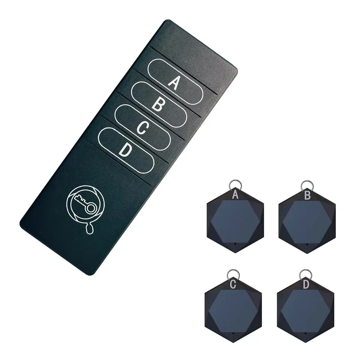 

A23G Wireless Key Finder Key Locator Pet Tracker Wallet Tracker Remote Control Wireless Finder 1 Transmitter 4 Receiver