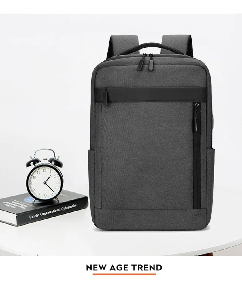 Backpack large capacity waterproof Oxford cloth storage anti-computer bag light