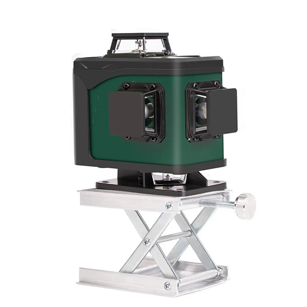 1Pcs Aluminum Alloy Height Adjustable Leveling Machine Lifting Platform Lightweight Stable Lift Stand for Level Instrument