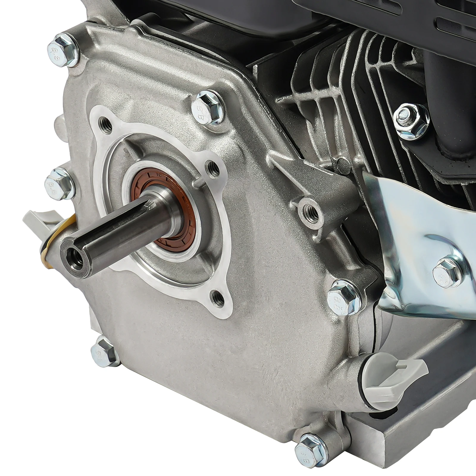 7,5 PS 212ccm Motor 4-Takt OHV, 20mm Welle 3600 U/min luftgekühlter Motor mit Ölwarnung und Ölabbruch bei niedrigem Ölstand für Pumpe, Generator, Rasenmäher (Handstart) – Detail 8