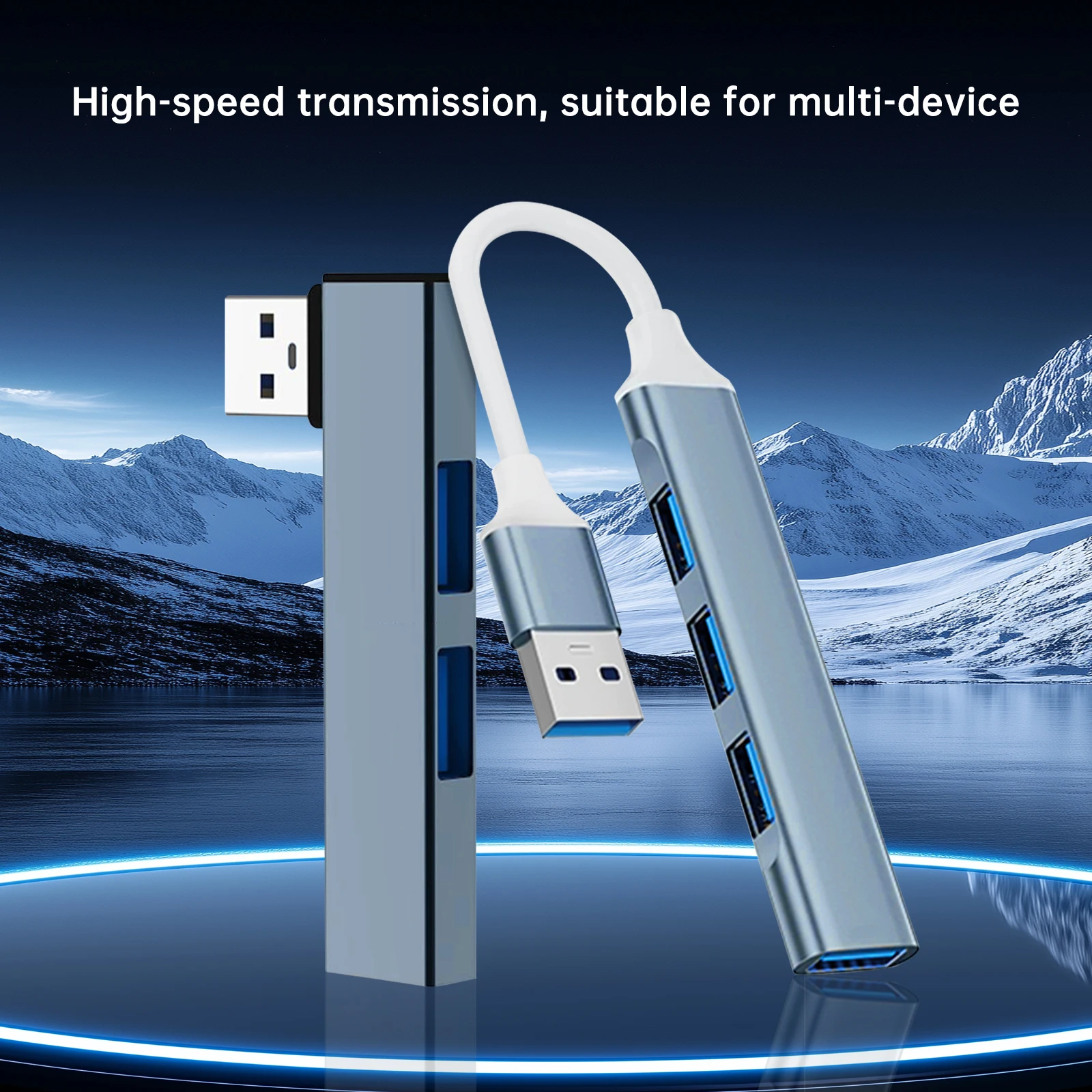 

USB 3.0/Type-C 3.0–3 USB-адаптер-концентратор с адаптером OTG, разветвитель-концентратор, док-станция для Lenovo, Huawe