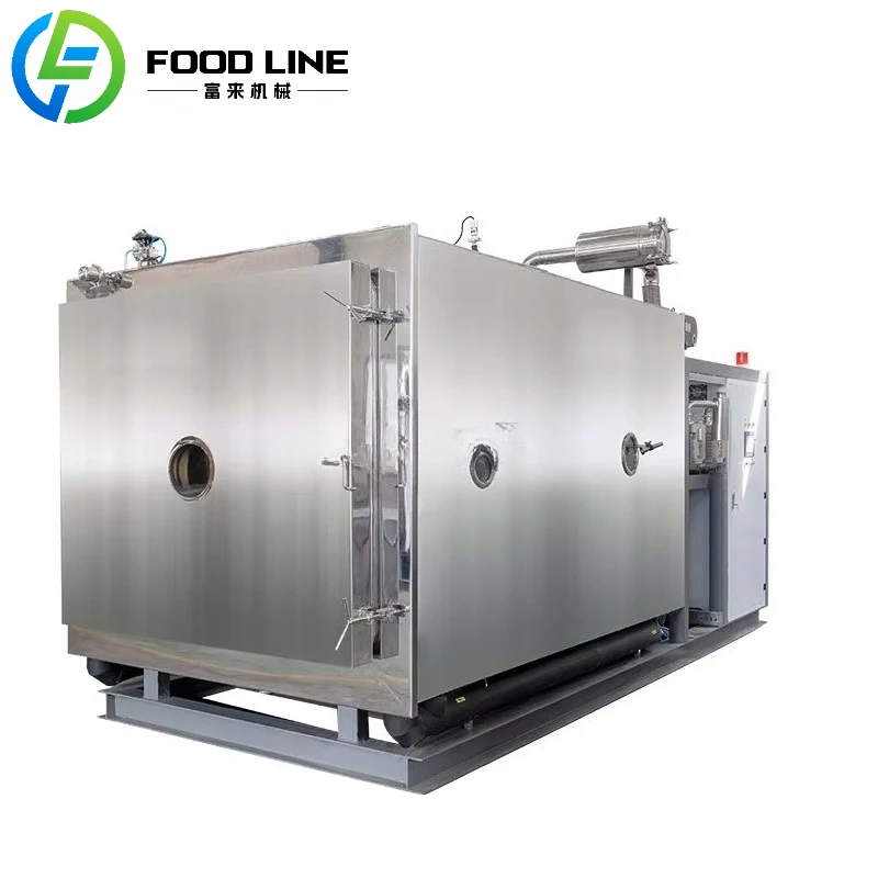 Industrial Food Freeze Dryer Commercial Dryer Machine Tray Style Freeze Dryer Stainless Steel Large Capacity Food Processing OME