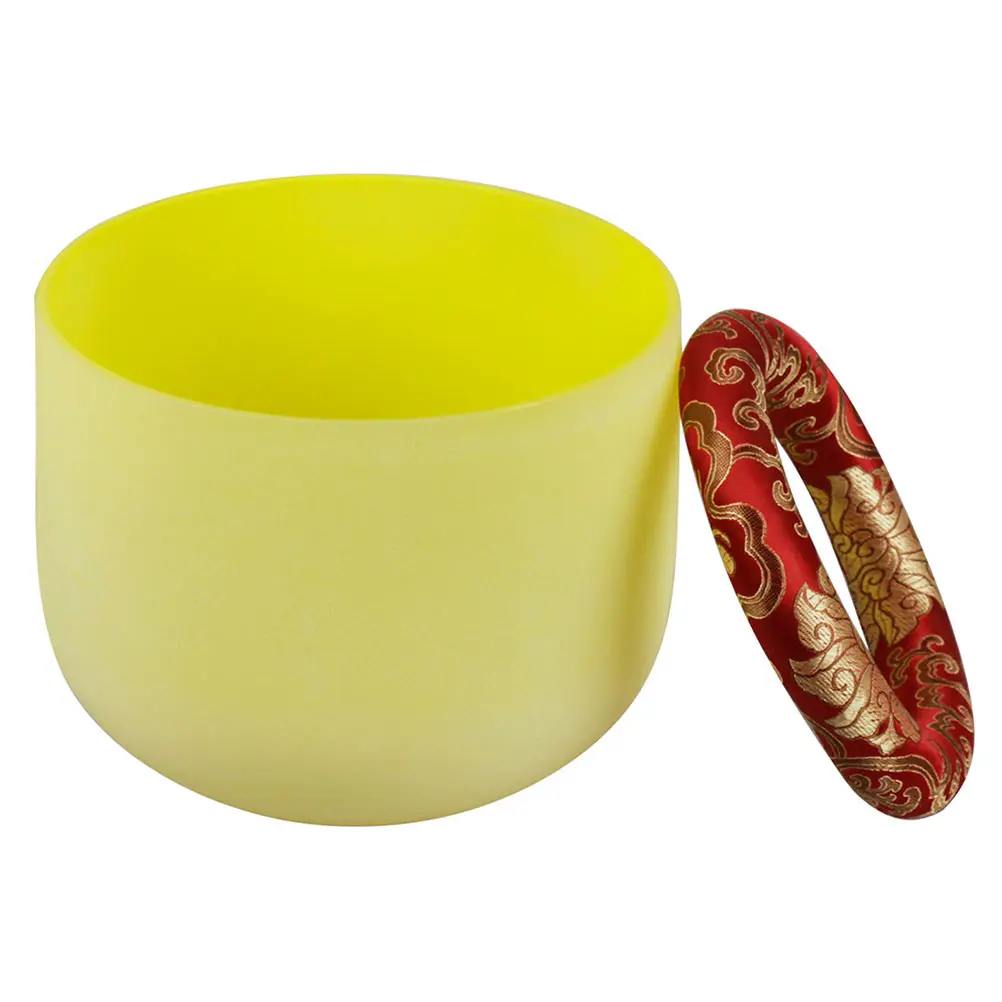 

Music Bowl Washer Gift for Buddhism Believers Ring Cushion Sound Mat Accessories Singing Silk Large Reasonably Priced