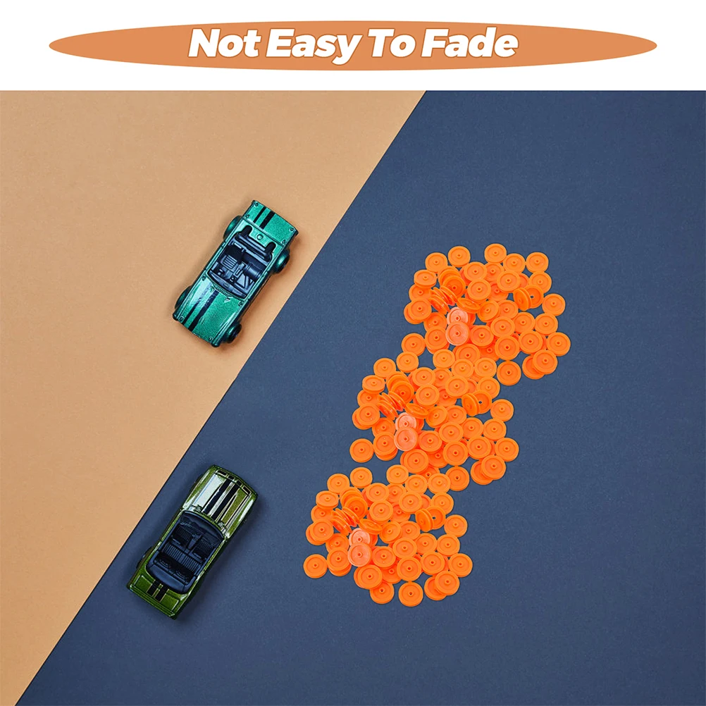 Sostituzione della trasmissione leggera e liscia dell'ingranaggio della puleggia in plastica da 50 pezzi per componenti dell'aereo per auto RC fai-da-te