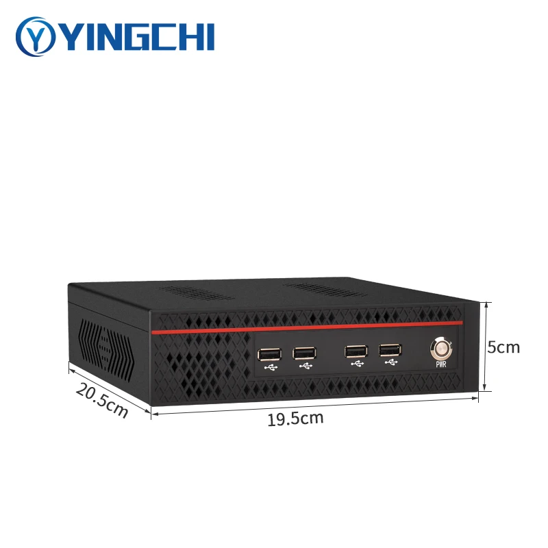 Imagem -04 - Yingchi-mini pc de Alto Desempenho hd Vga dp Dual Display Core i3 10100 i5 12400 Win10 Pequena Mesa Computador Escritório em Casa