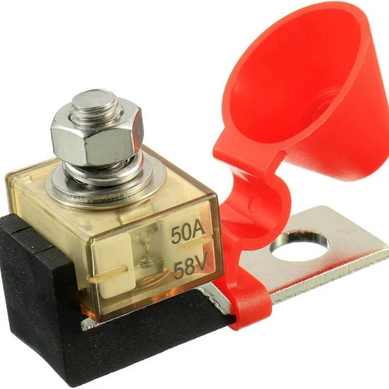 For Terminal Fuse Box 50A~ 300A Single Stud Compact Marine Waterproof Rated Battery Fuse