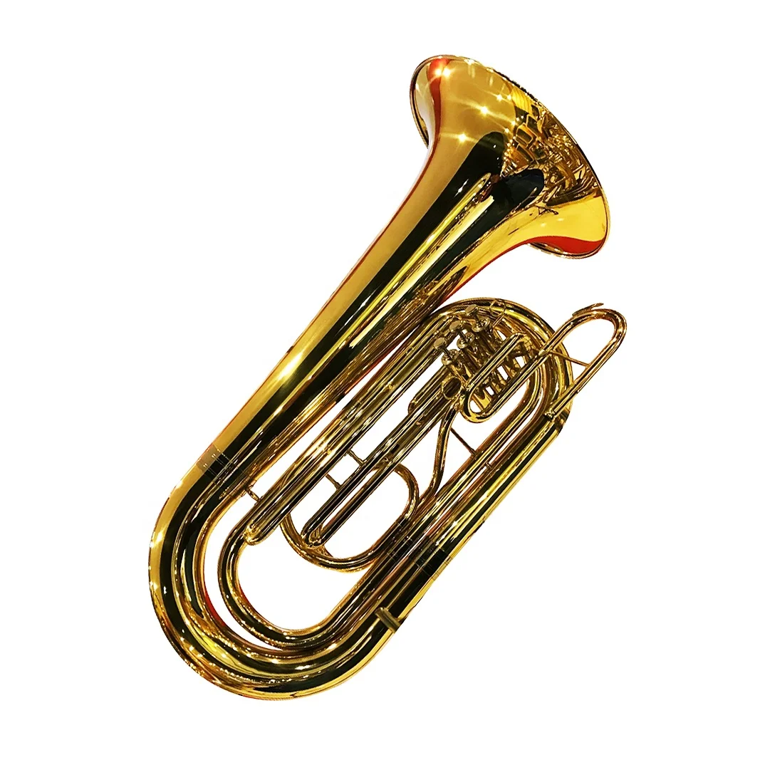 

Bb Gold 3 Pistons Trumpet JYTU0738 For Marching Instrument And Performance