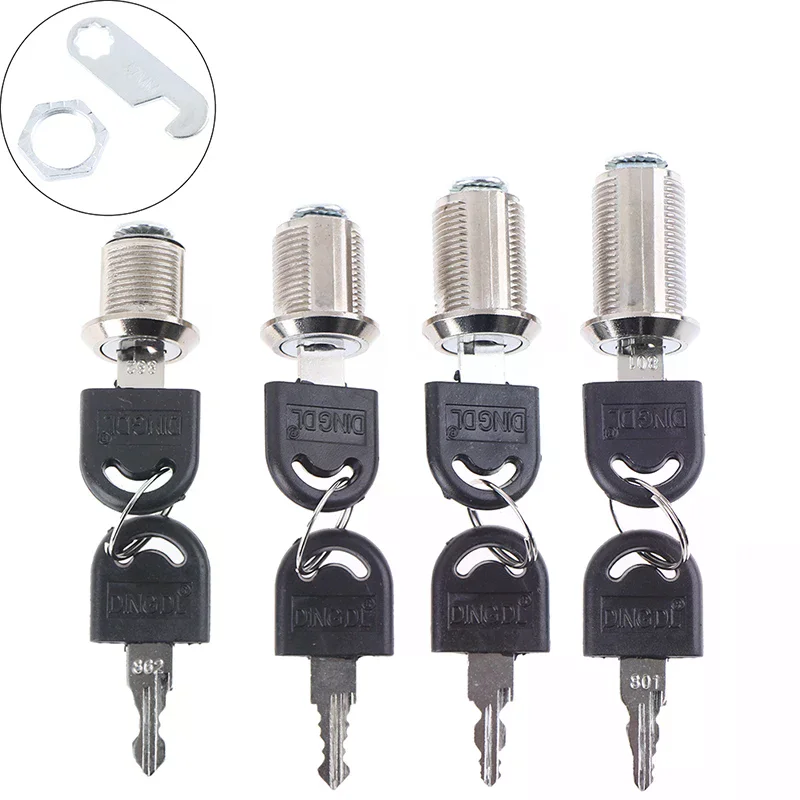 Hardware Cylinder Locks Door Cabinet Mailbox Padlock Drawer Cupboard Lock