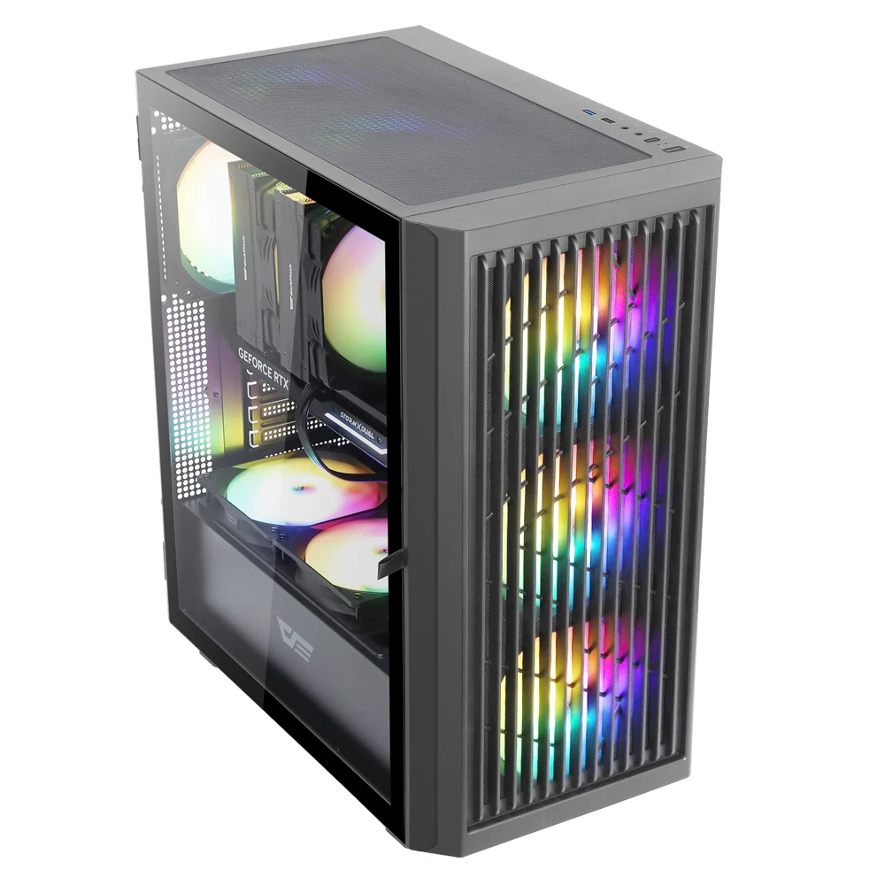Darkflash DP430 MESH RGB (أبيض)