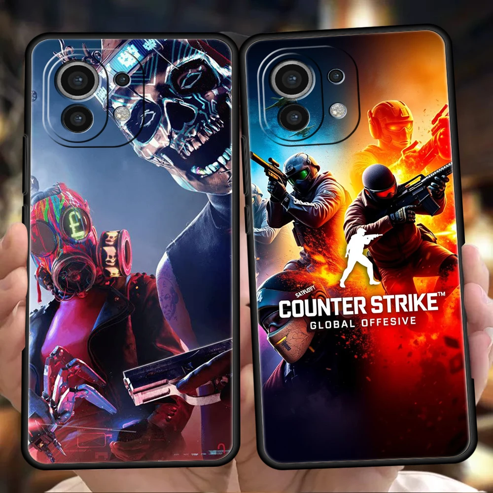 Counter Strike CS GO Hot Game Phone Case Cover for Xiaomi Mi 15 14 13 12 11 Ultra 14T 13T 12T 11T 10T Pro Lite 5G Silicone Capas