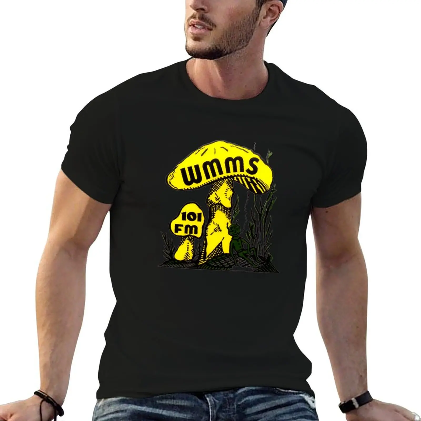 

yellow mushrom V4 T-Shirt t shirts for man graphic tees t shirts designer T-Shirt