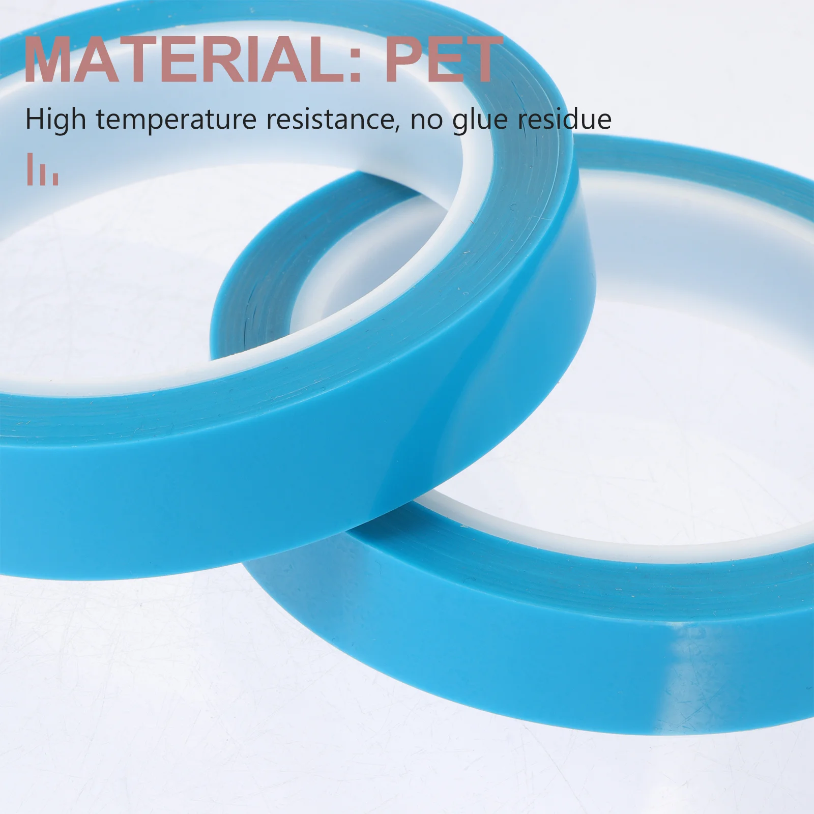 

2 Rolls Refrigerator Tape High Temperature Resistant No Glue Residue Strong Adhesive Tape for Door Drawer Fixed DIY Repair