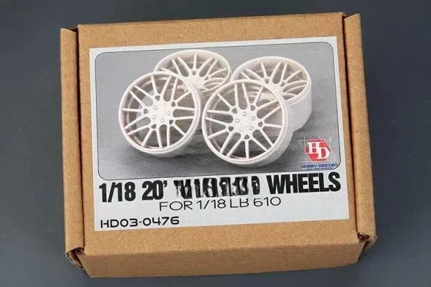 

HobbyDesign 1:18 20 Inches Wheel Model LB610 HD03-0476 Modifying and Assembling Model Accessories