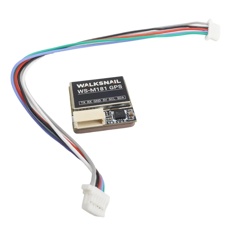 هوائي السيراميك وحدة GPS Walksnail WS-M181 M10 تحديد المواقع طويلة المدى GNSS المدمج في QMC5883 البوصلة ل RC FPV حرة DIY