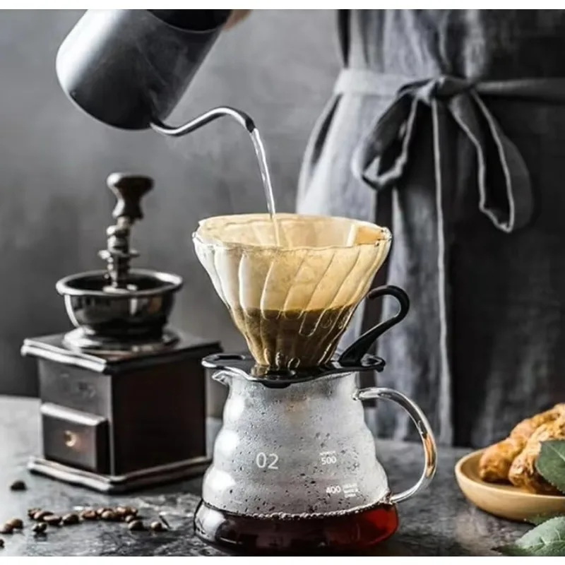 Portable Travel Coffee Kit 600ml Dripper Grinder Scale Timer Complete Coffee Tool Set for Outdoor Camping Home Brewing