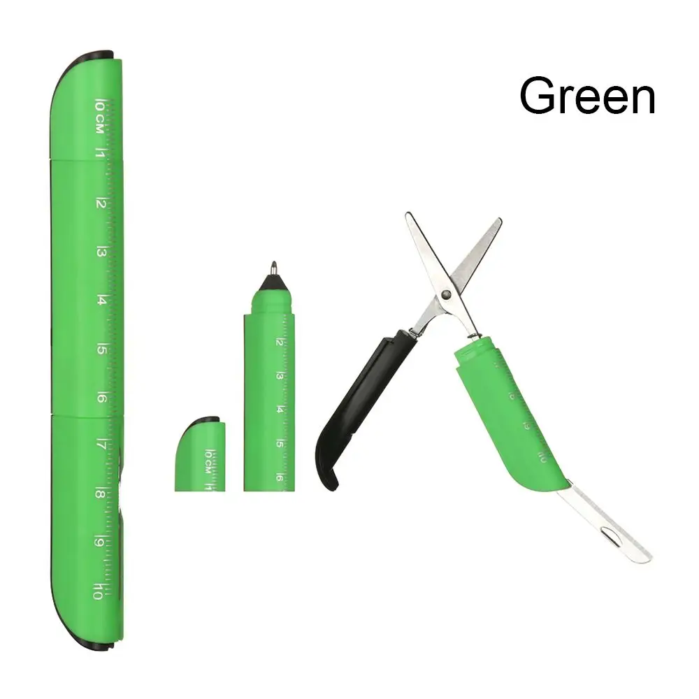 

Writing Tool Plastic Stationery Ruler Multifunction Signature Ballpen Ballpoint Pen