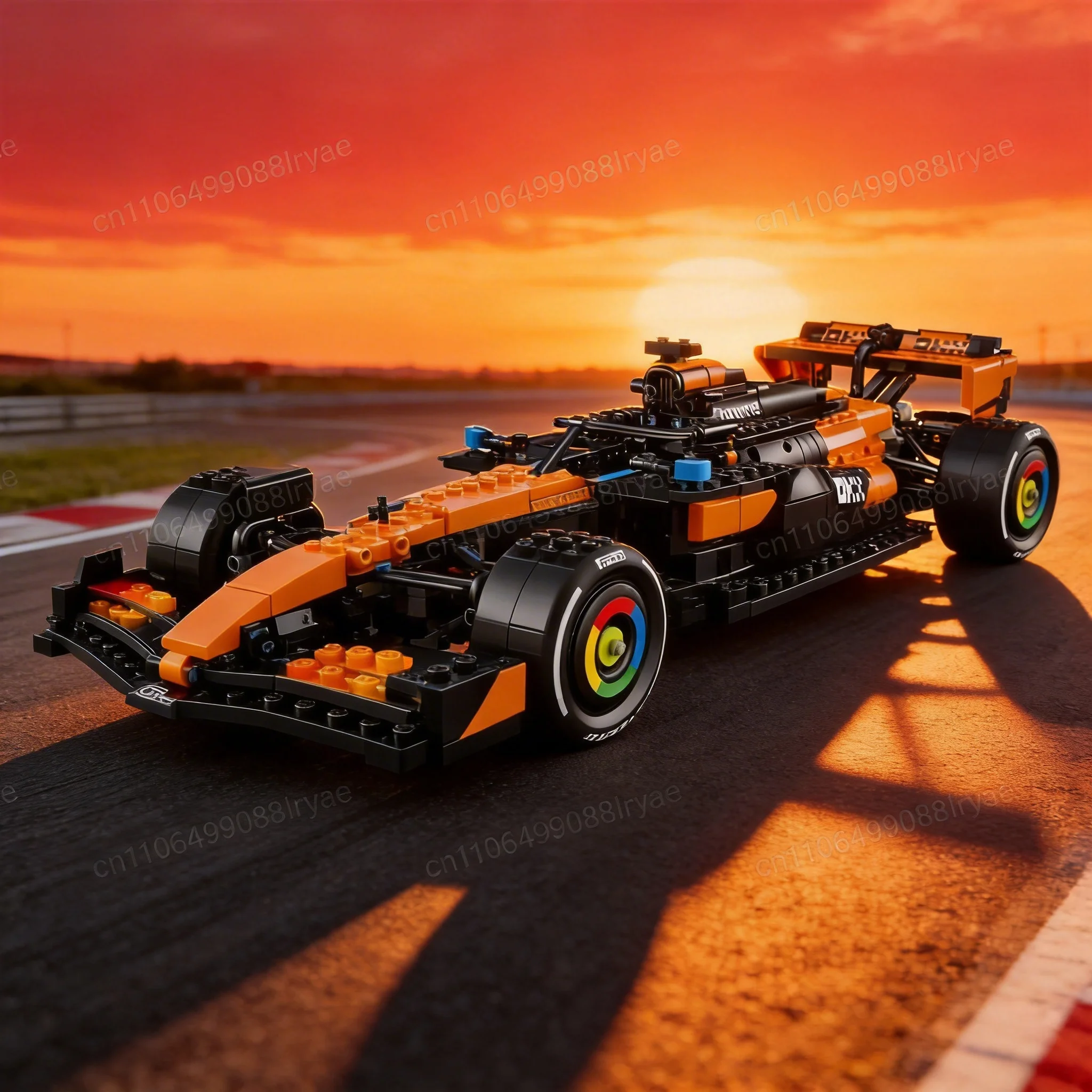 

1675 деталей конструктора McLaren 2026 года с использованием новейших технологий, набор для сборки суперкара, развивающая игрушка, модель для демонстрации, подарок на день рождения