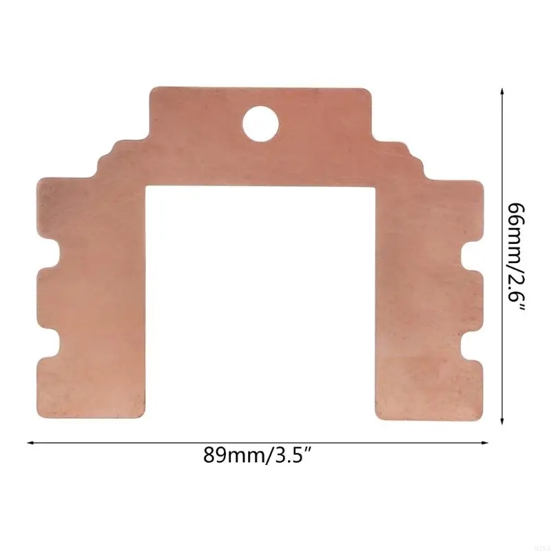 62KA GPU VRAM Heatsink Graphics Card Heatsink Cooler Thermal Replace Pad 6800/6900XT Memory