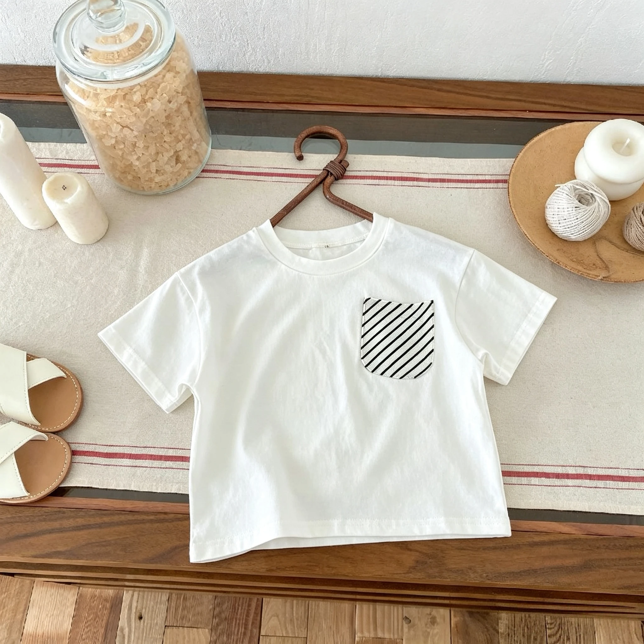 Summer New Style Children's T-shirt Baby Boys And Girls Casu