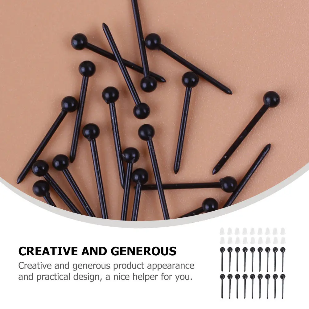 1Set Plastic Earring Plugs Premium Corrosion Resistant Lightweight Ear Protection Earrings DIY Jewelry Supplies Girls Earring - view 3