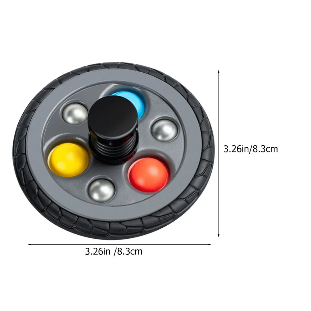 شكل الإطارات كذاب الدوران للأطفال التنسيق بين اليد والعين الدورية أعلى الأطفال اللعب التعليمية الإجهاد المعرفي