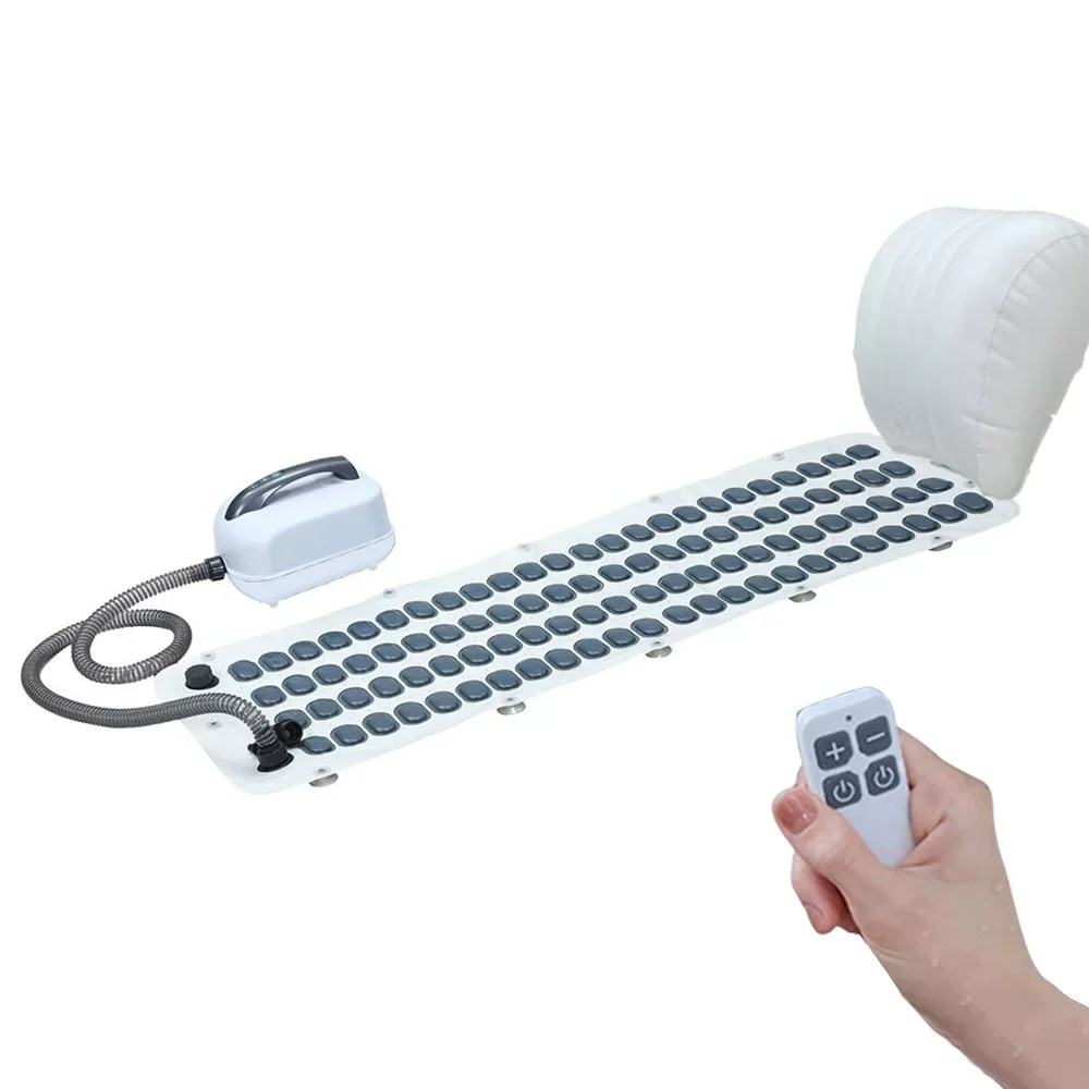 New Arrival Hot Summer Electric Bathtub Bubble Massage Mat Waterproof Anti-slip Body Spa Air Bubble Bath Massage