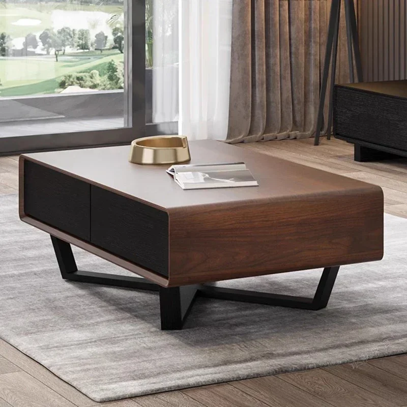 

Скандинавские оригинальные журнальные столики для гостиной, деревянные современные роскошные низкие журнальные столики, вилла, мебель для дома Couchtisch FYCT