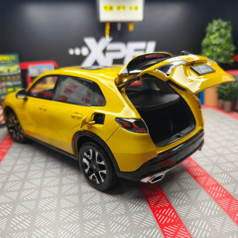 โมเดลรถฮอนด้า ซีอาร์-วี อัลลอยด์ ขนาด 1:18 ประตูเปิดได้ ของสะสม ของเล่น ของที่ระลึก ของตกแต่ง