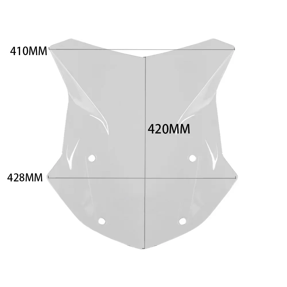 Motorfiets R1200GS R1250GS Voorruit Voorruit Voor BMW R1200GS LC ADV GS1250 Adventure Wind Shield Screen Protector 2014-2023