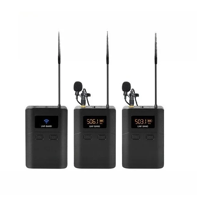 Professional wireless little bee, collar clip microphone live broadcast recording, special mobile phone camera